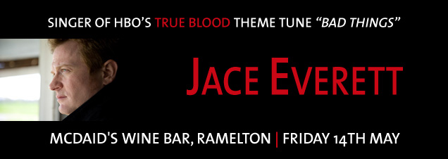 Jace Everett Live in McDaid's Wine Bar Ramelton , Co.Donegal